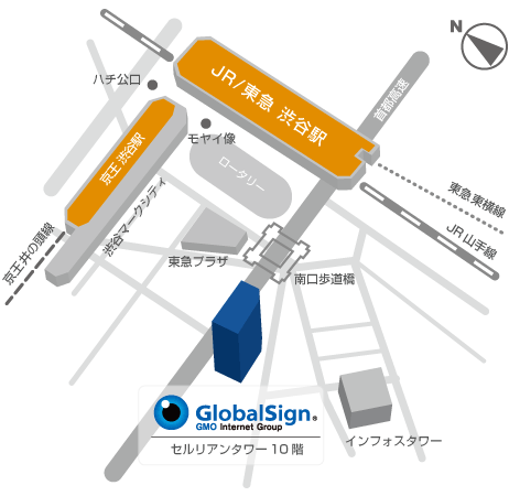 新本社地図